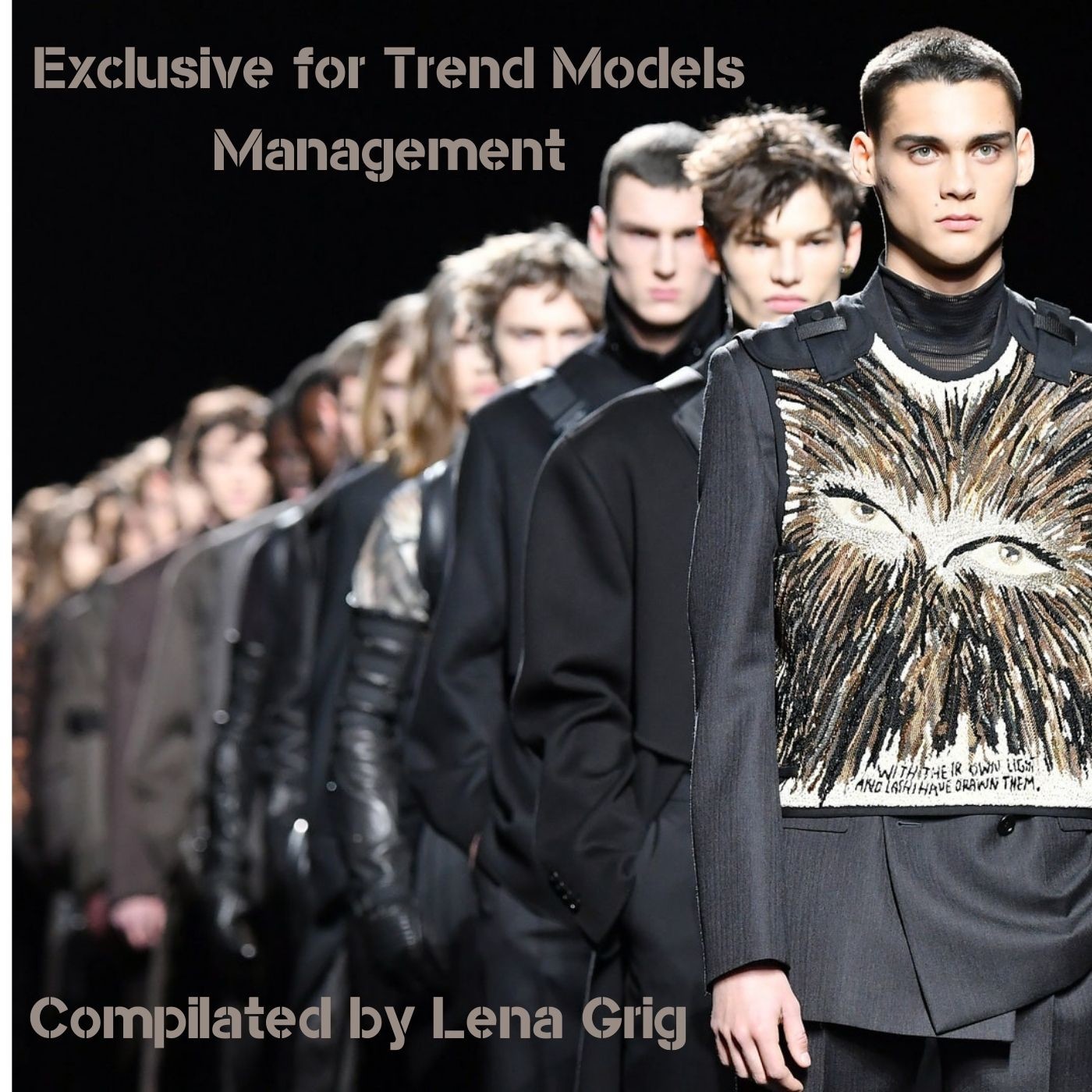 Exclusive for Trend Models Management (compiled by Lena Grig) episode artwork