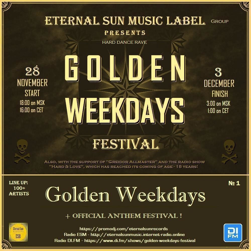 №1. Golden Weekdays (Intro Mix & Official Anthem) - Eternal Sun Music ...