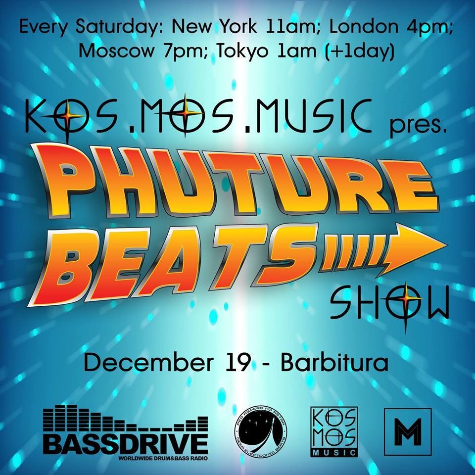 Kos.Mos.Music pres. Phuture Beats Show by Barbitura 19.12.15 episode artwork