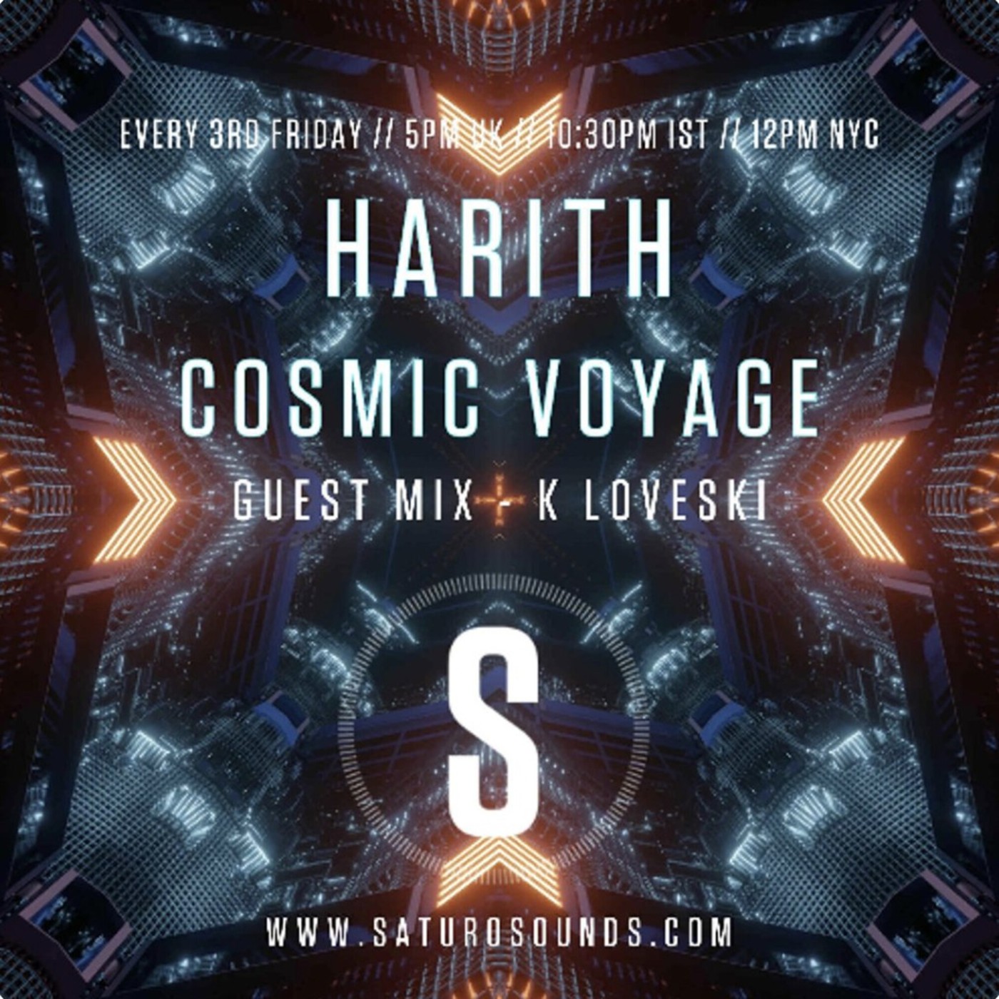 COSMIC VOYAGE Ft. K Loveski #23, Saturo Sounds (UK) episode artwork