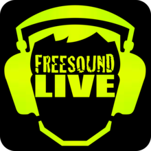 Дфм 104.3 диджеи. Логотип Live Sound. Freesound Live. Freesound org