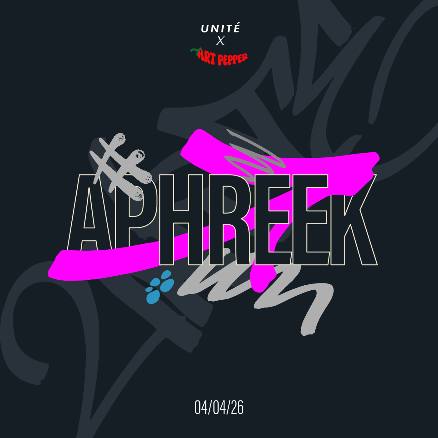 aphreek @ 4.04 Unite x art pepper party