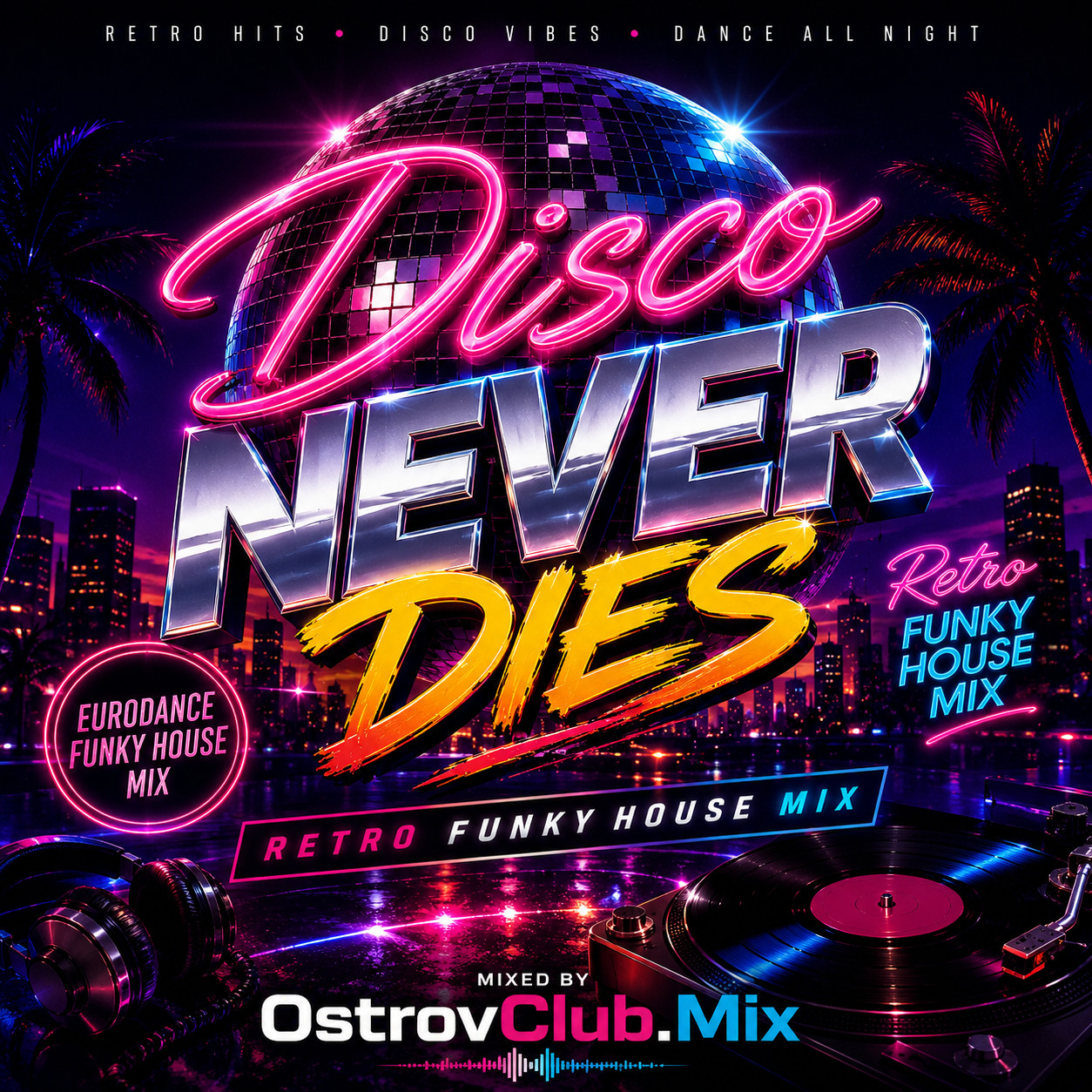 Disco Never Dies – Retro Funky House Mix episode artwork