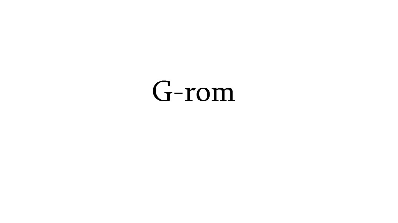 G-rom - first Epic