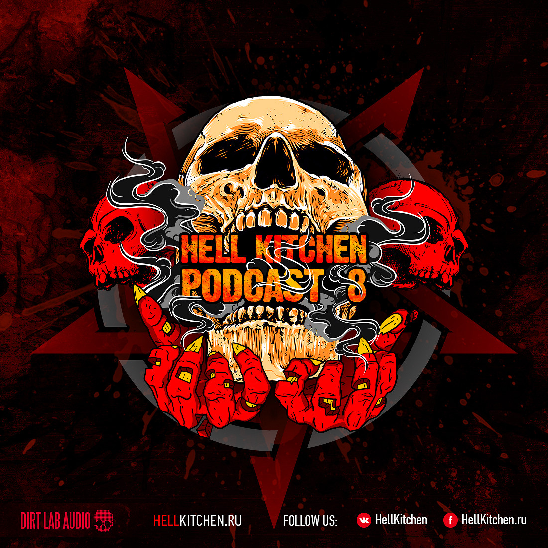Hell Kitchen Podcast pt.8 | 1st English Dark Drum & Bass / Hardcore podcast from Russia episode artwork