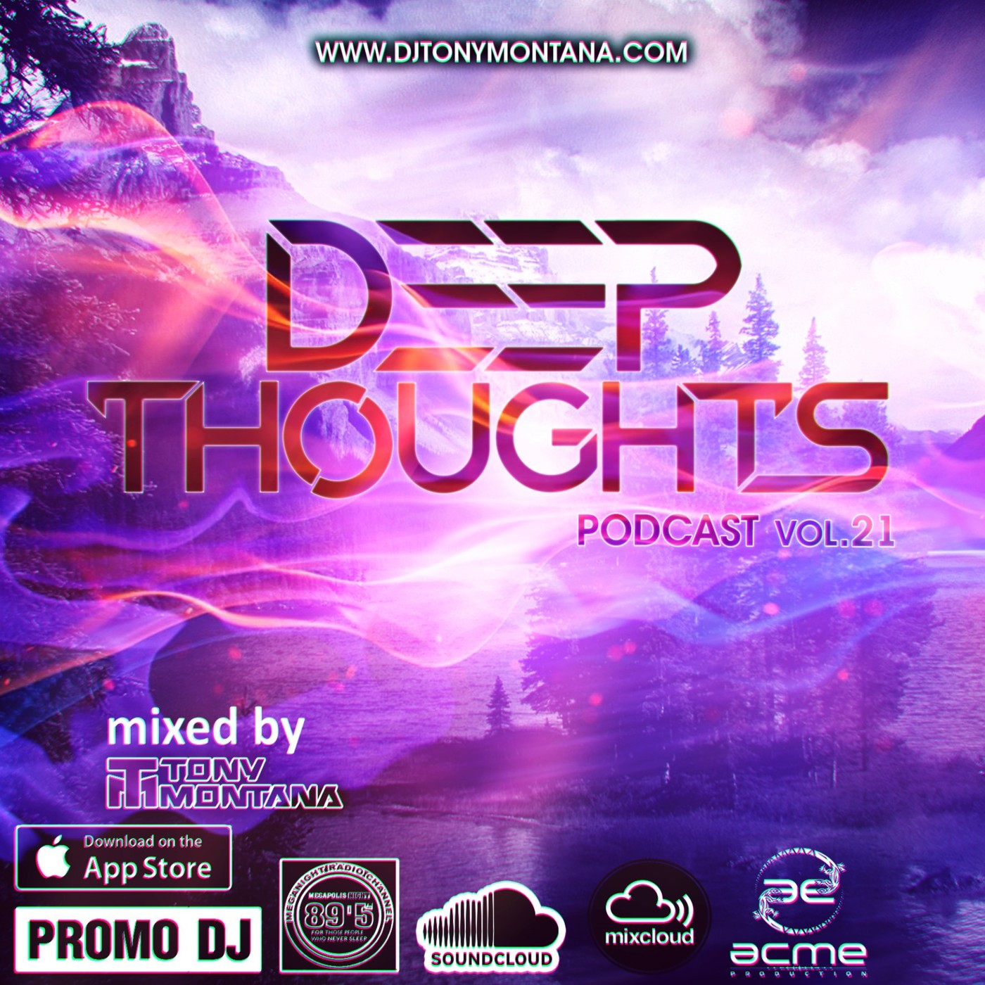 Deep Thoughts podcast # 21 with Dj Tony Montana [MGPS 89,5 FM] 13.05.2017 episode artwork