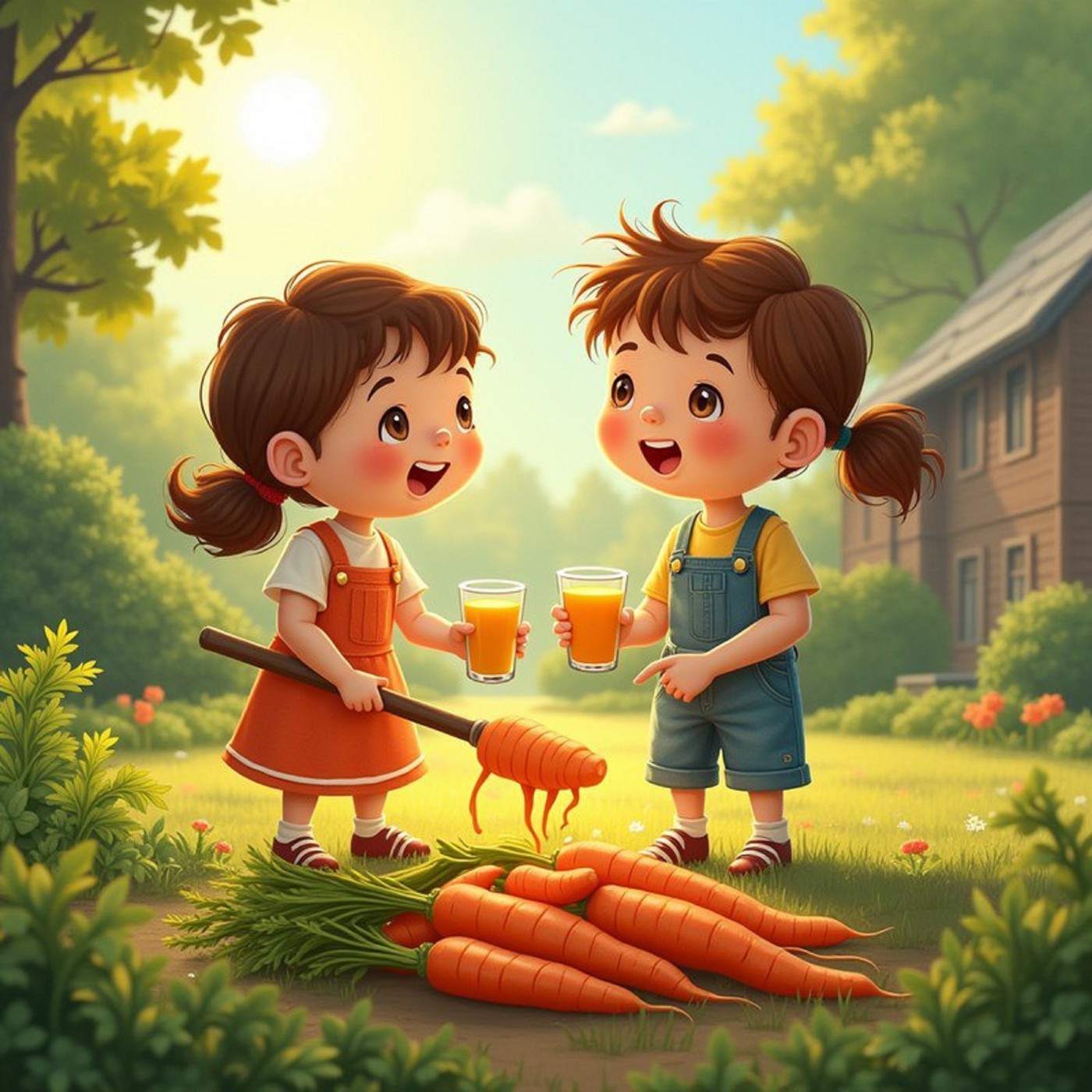 Огород (Морковный сок)