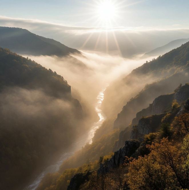 MATISO - Flying over the gorge