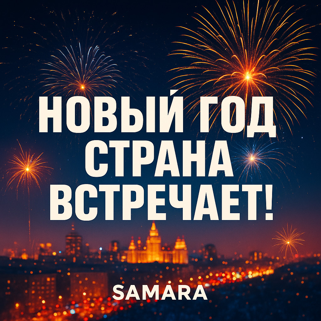 Новый год Страна встречает!