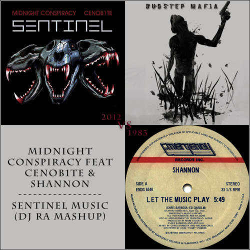 MC Vs Cenob1te ft. Shannon - Sentinel Music (Dj RA 'BadAss' MashUp)