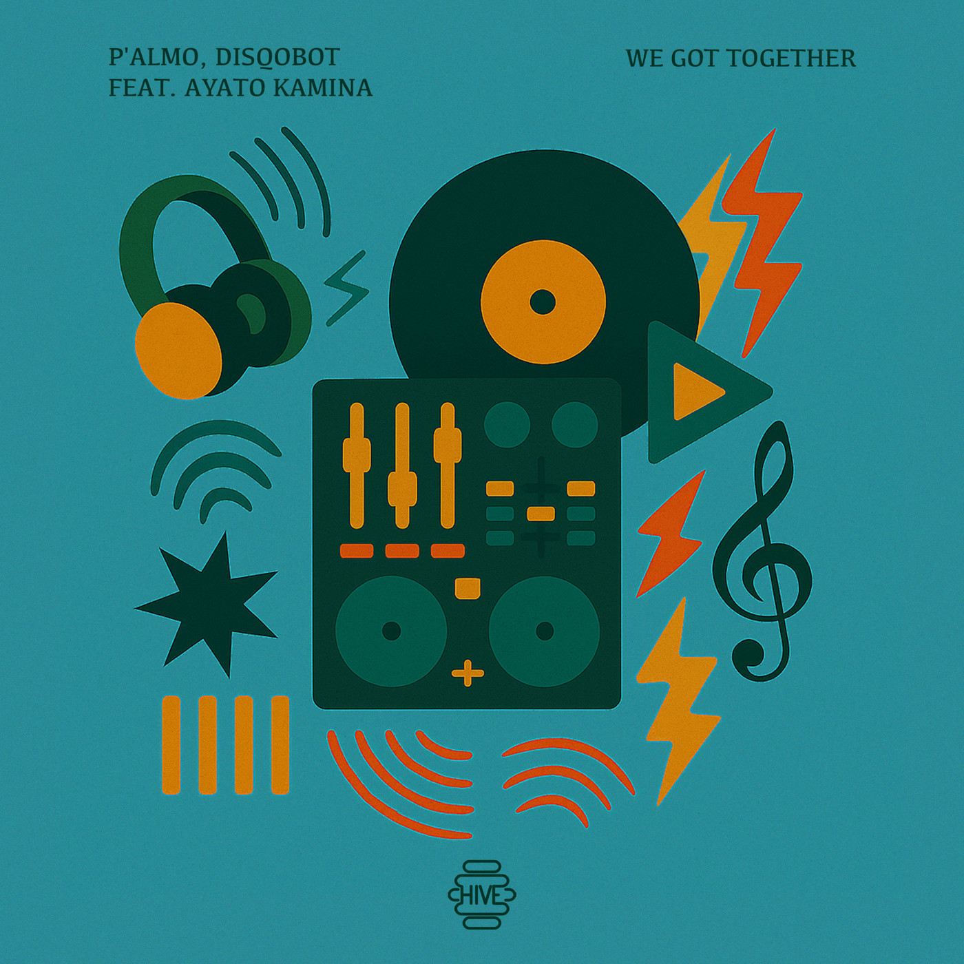 P'almo, Disqobot feat. Ayato Kamina - We Got Together (Original Mix) Cut