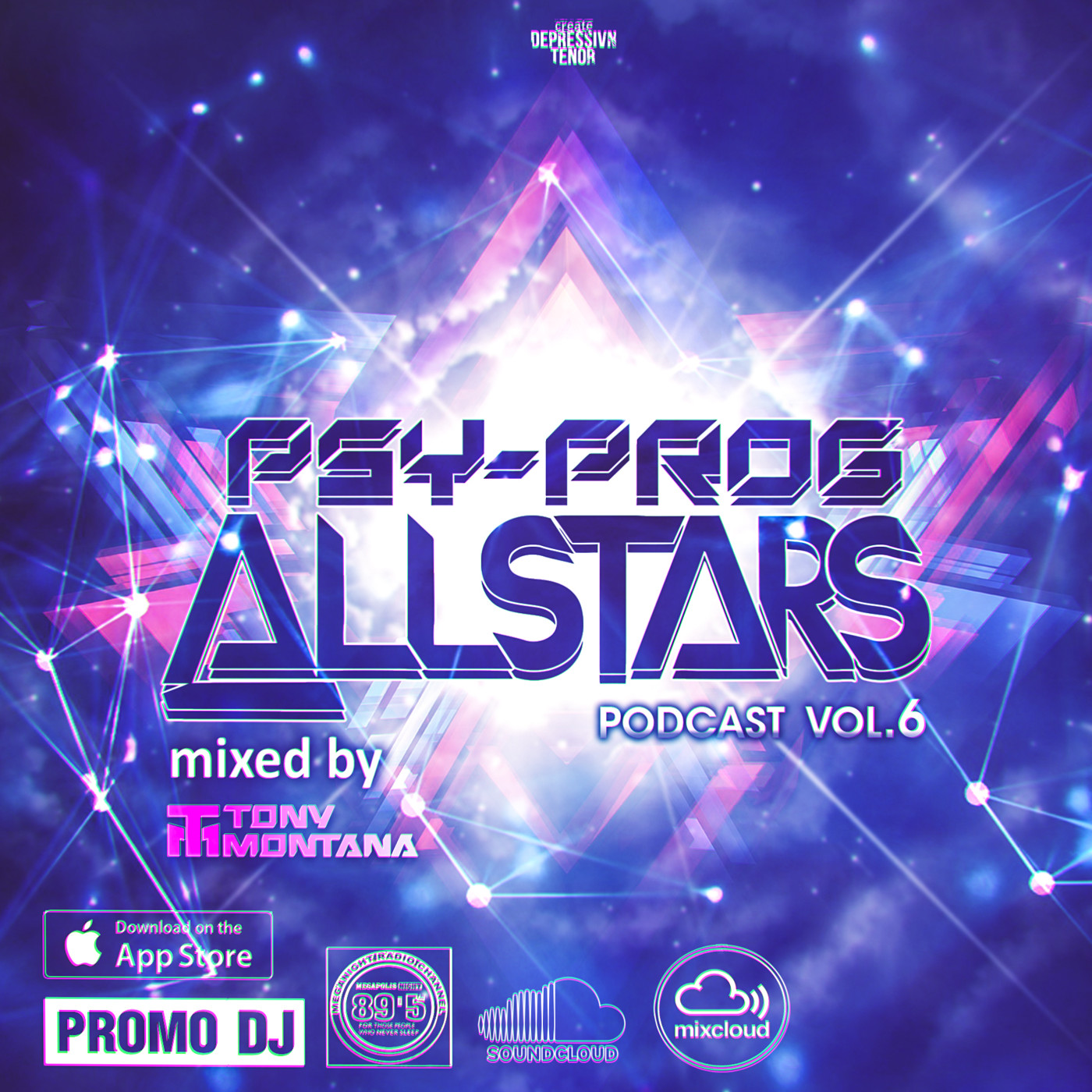 Psy-Prog Allstars podcast # 6 with Dj Tony Montana [MGPS 89,5 FM] 01.10.2016 episode artwork