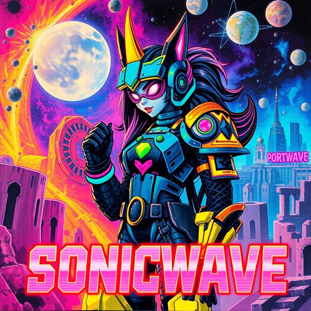 SonicWave - Metropolis (Synthwave Rock)