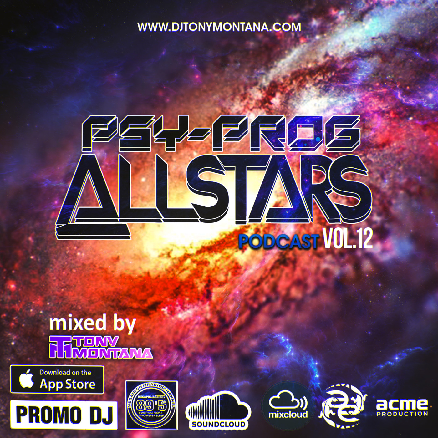 Psy-Prog Allstars podcast # 12 with Dj Tony Montana [MGPS 89,5 FM] 29.04.2017 episode artwork