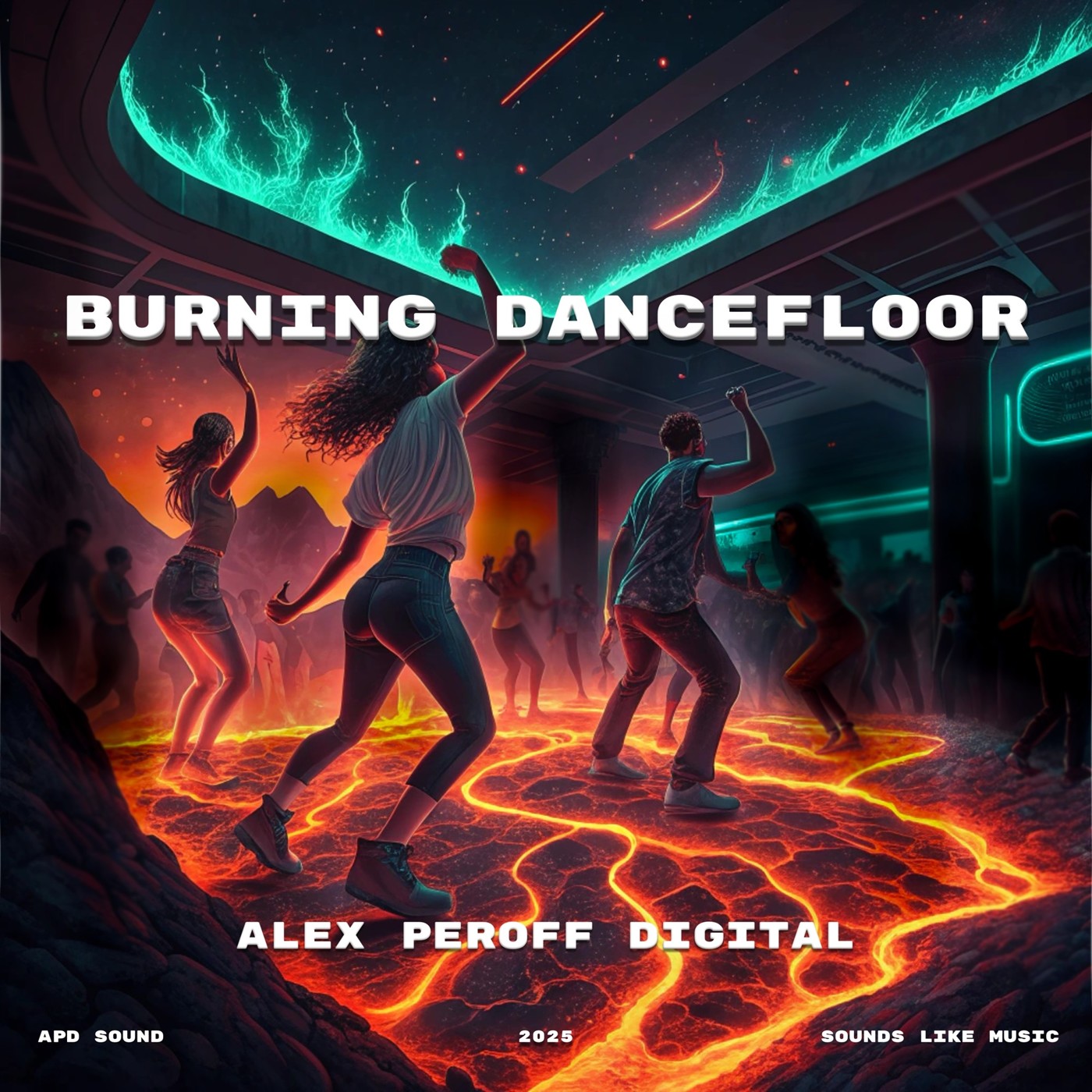 Alex Petroff Digital "Burning Dancefloor"