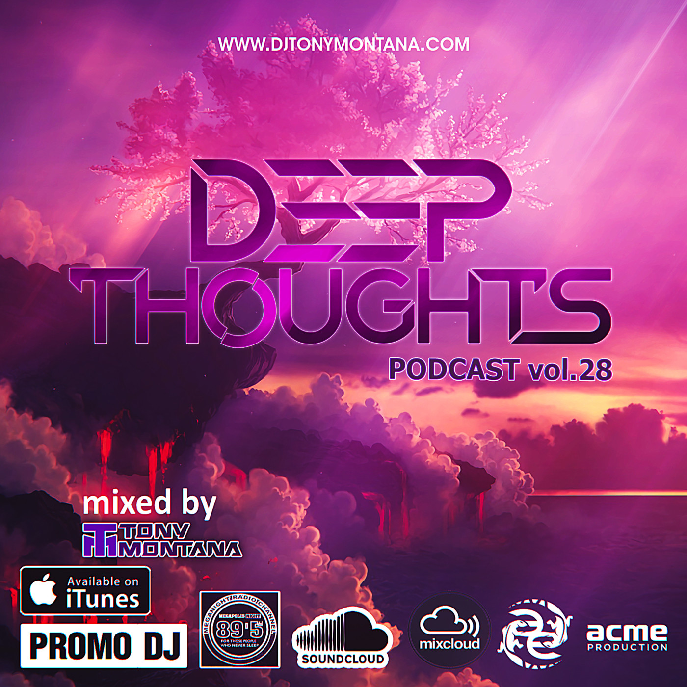 Deep Thoughts podcast # 28 with Dj Tony Montana [MGPS 89,5 FM] 27.06.2020 #28 episode artwork