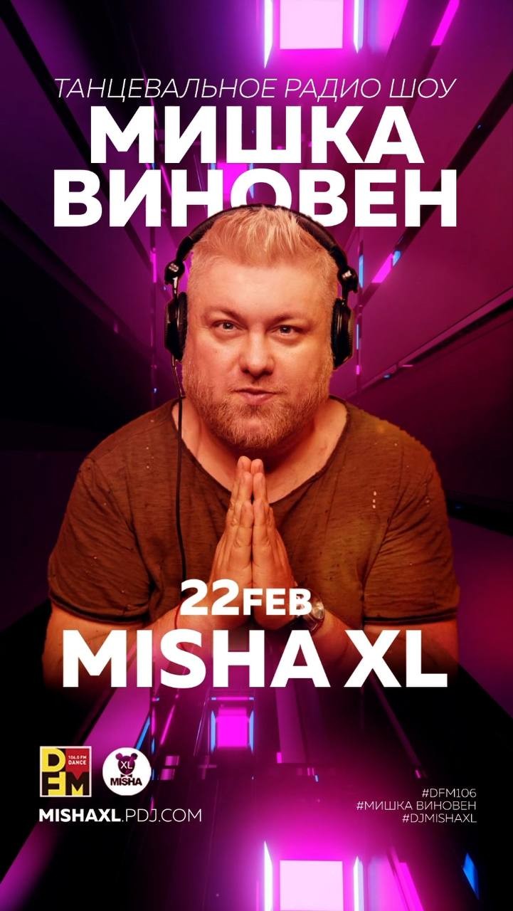 MISHA XL - MISHKA VINOVEN 285 - DFM LIVE MIX #285
