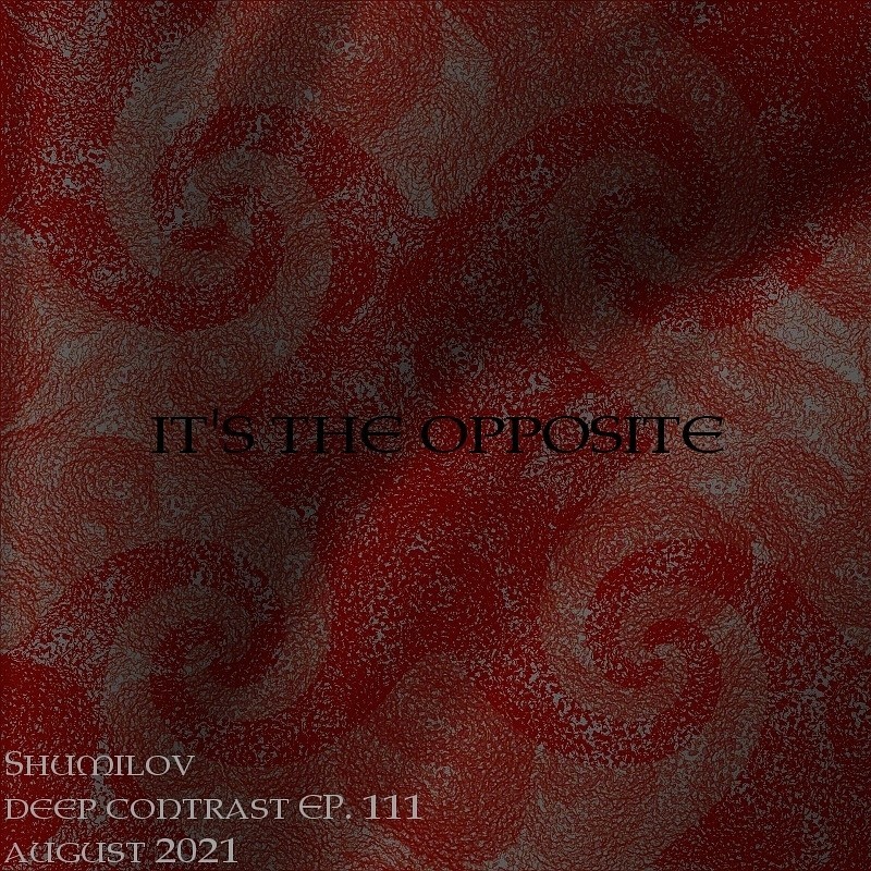 Shumilov - Deep Contrast 111 its the Opposite [August 2021] episode artwork