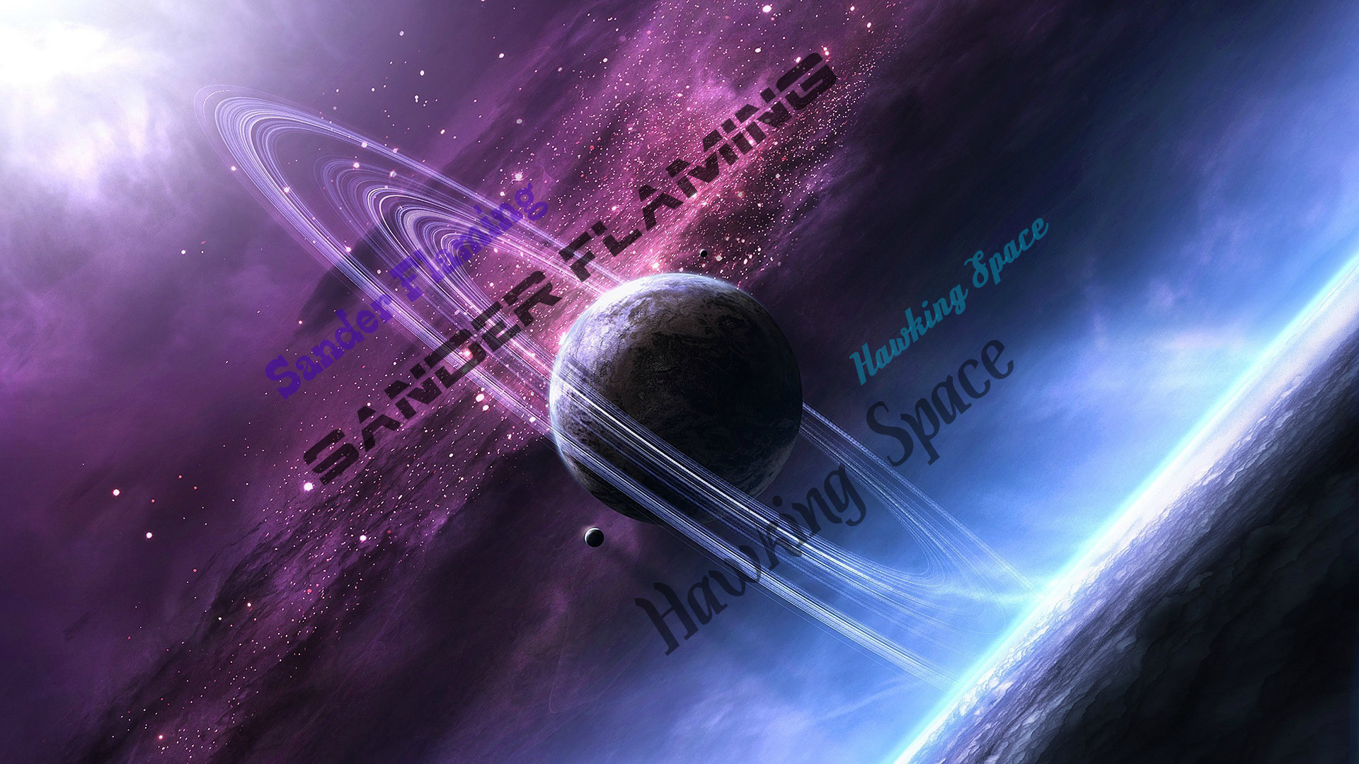 Sander Flaming - Hawking space episode artwork