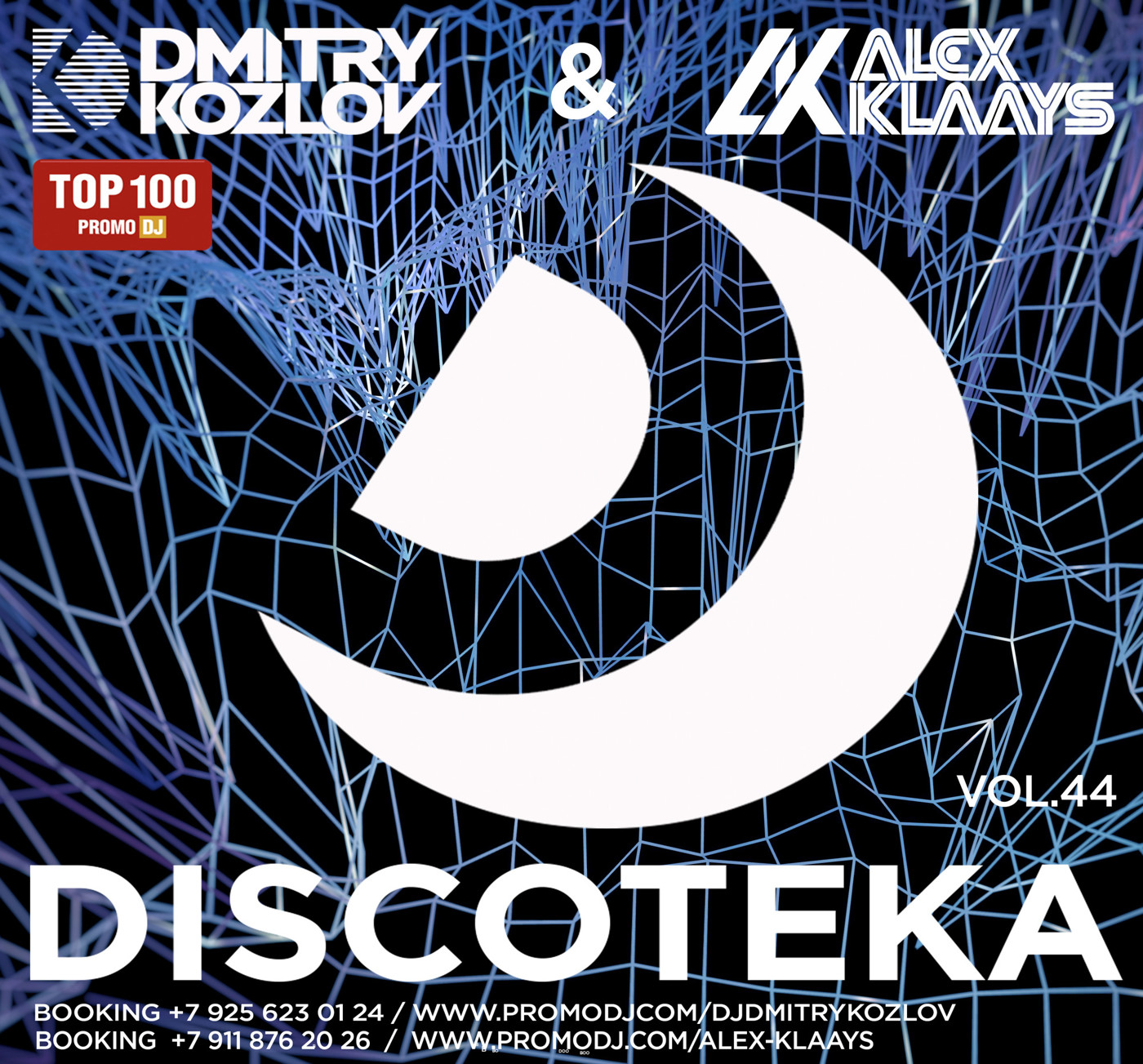 DJ DMITRY KOZLOV & DJ ALEX KLAAYS - DISCOTEKA vol.44 (FUTURE & BASSLINE HOUSE) episode artwork