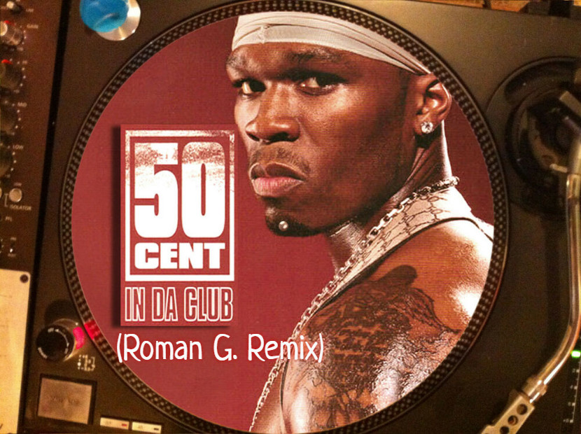 Песни 50 cent ремиксы. 50 Центов in da Club. 50 Сент ин да клаб. 50 Cent in da Club альбом. 50 Cent in da Club обложка.