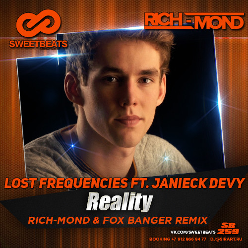 Lost Frequencies feat. Janieck Devy - Reality (Rich-Mond & Fox Banger Remix) episode artwork