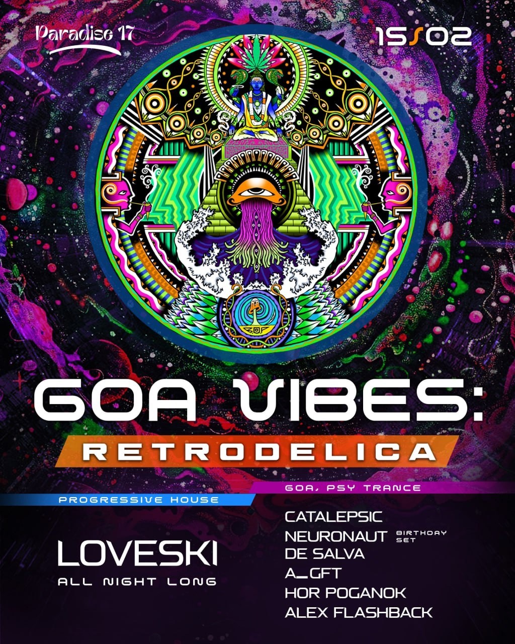 K Loveski GOA VIBES @ Paradise17 15.02.25 part 1 episode artwork