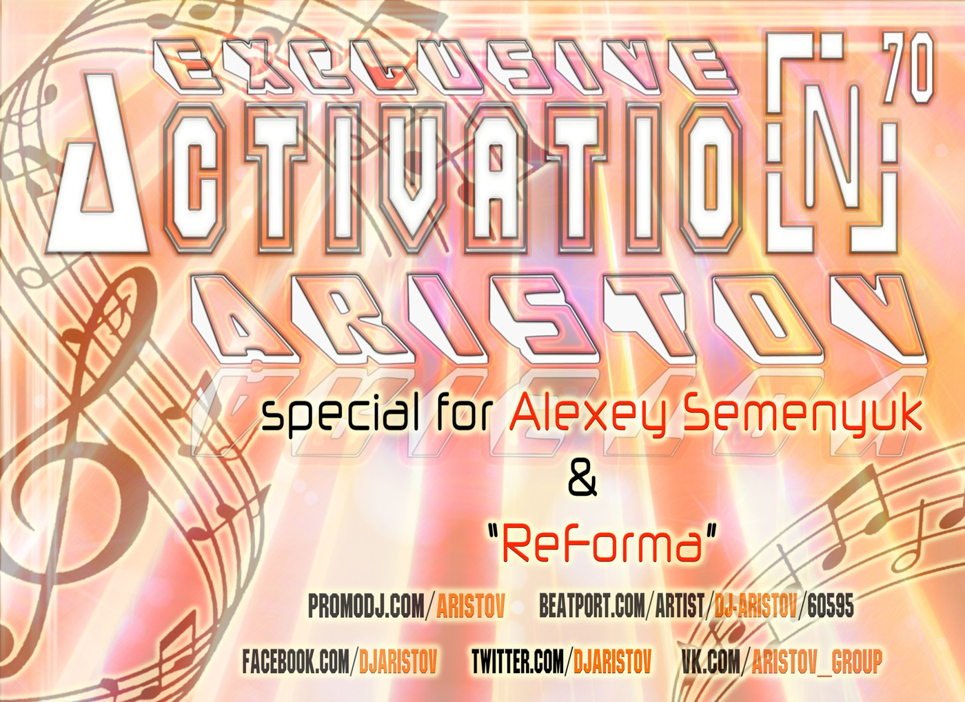 Aristov - ActivatioN #70 (special for Alexey S. & ReForma) episode artwork