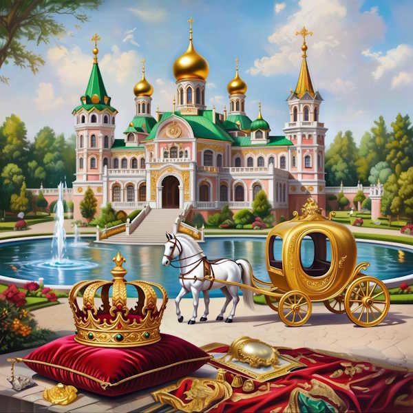 Видел славный я дворец