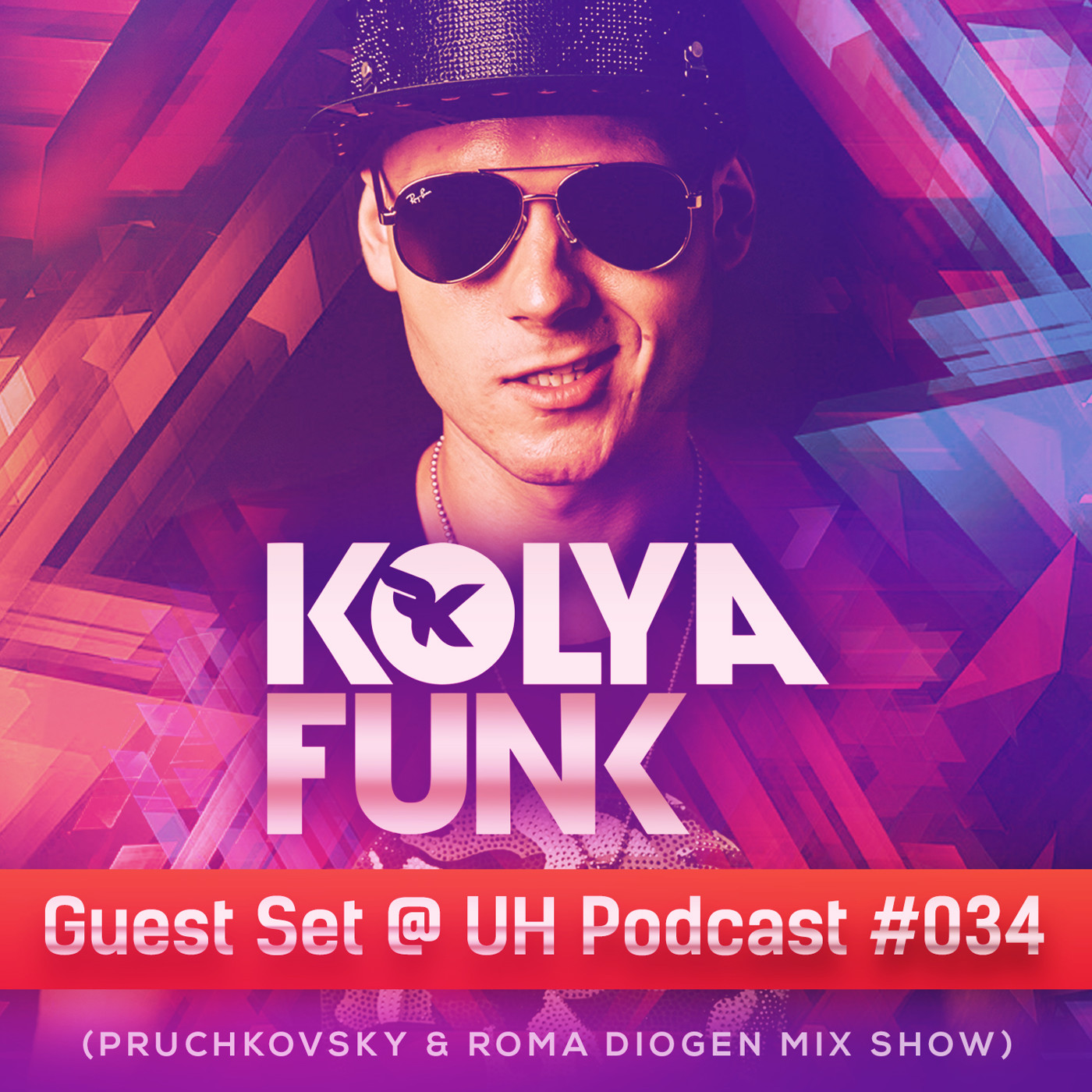 Kolya Funk - Guest Set @ UH Podcast #034 (Pruchkovsky & Roma Diogen Mix Show)