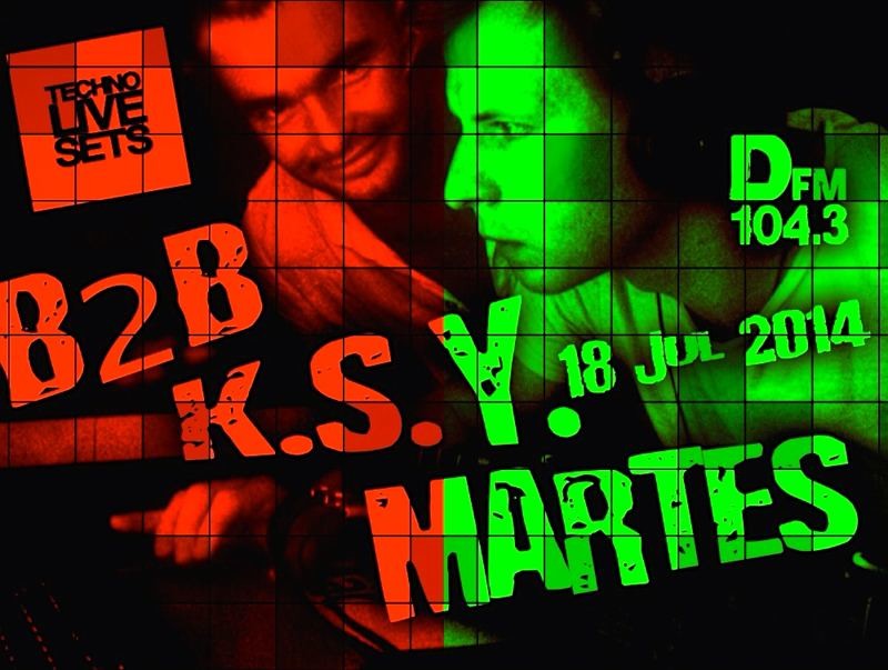 B2B Live K.S.Y. & Martes 18 Jul 2014 (Part2) episode artwork