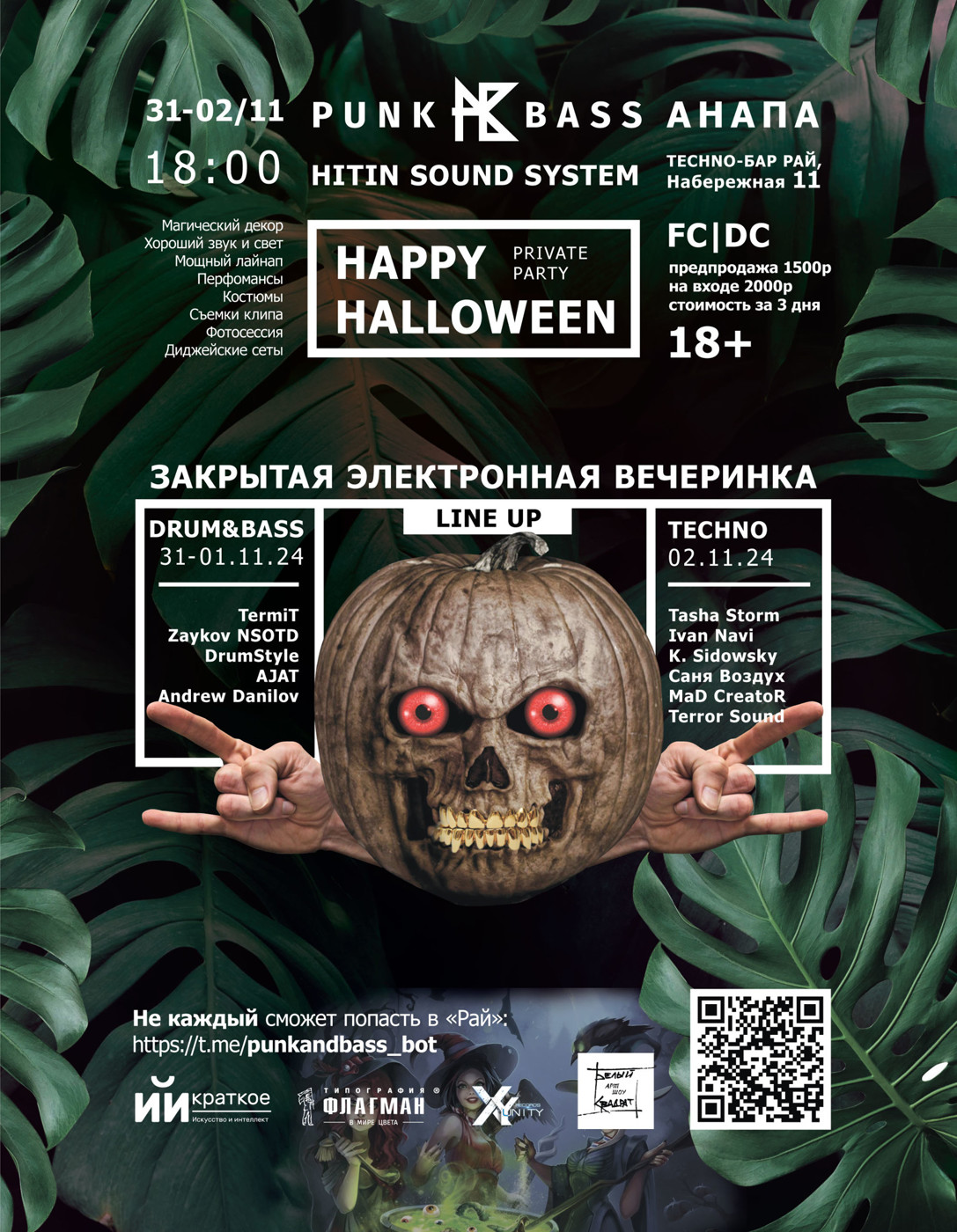 XY-unity Andrew Danilov - PnB Happy Samhain Party (Live Mix In «RAI» 01.11.24 Techno Set) episode artwork