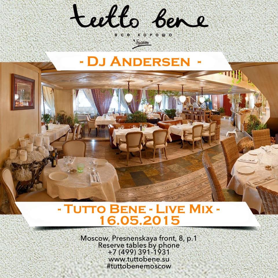 TUTTO BENE Live Mix @ by Dj Andersen 16.05.2015 episode artwork