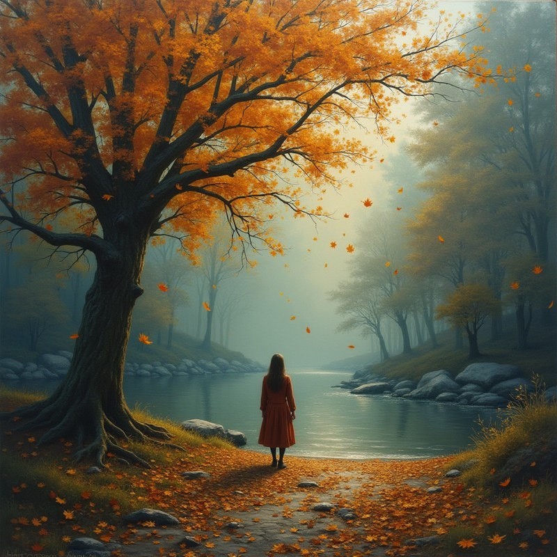 Лист осенний