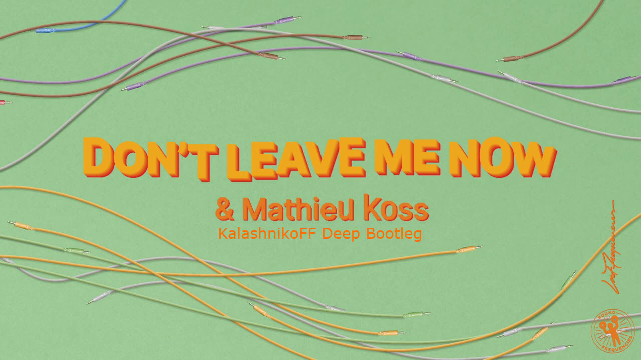 Don t leave. Lost Frequencies, Mathieu Koss. Lost Frequencies don't leave me. Don't leave me Now Lost Frequencies, Mathieu. Lost Frequencies feat Mathieu Koss - don't leave me Now.