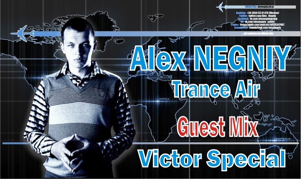 Alex NEGNIY - Trance Air #190 [Guest mix: Victor Special] episode artwork