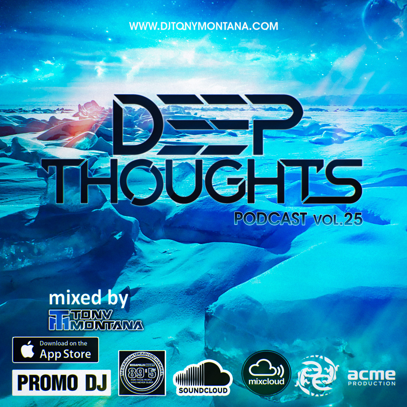 Deep Thoughts podcast # 25 with Dj Tony Montana [MGPS 89,5 FM] 08.09.2018 #25 episode artwork