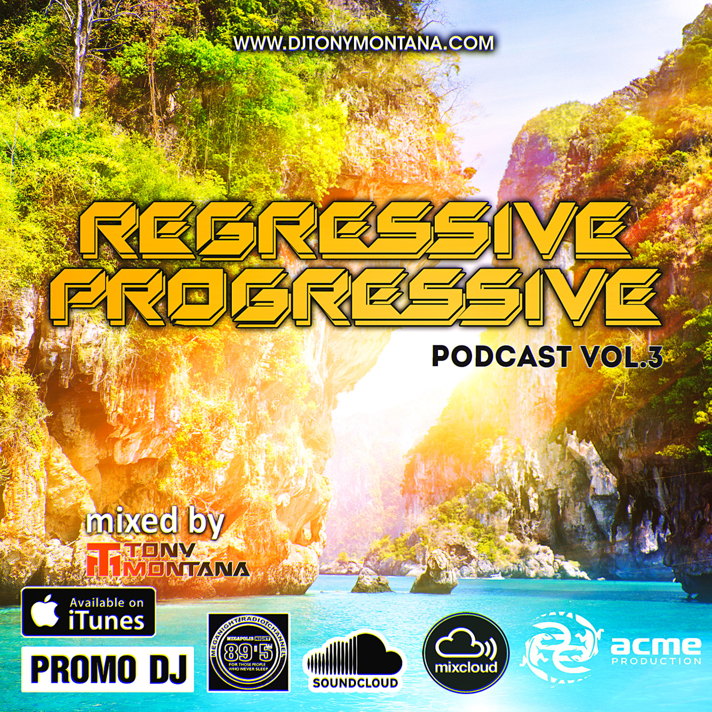 Regressive Progressive podcast # 3 with Dj Tony Montana [MGPS 89,5 FM] 23.03.2019 #3 episode artwork