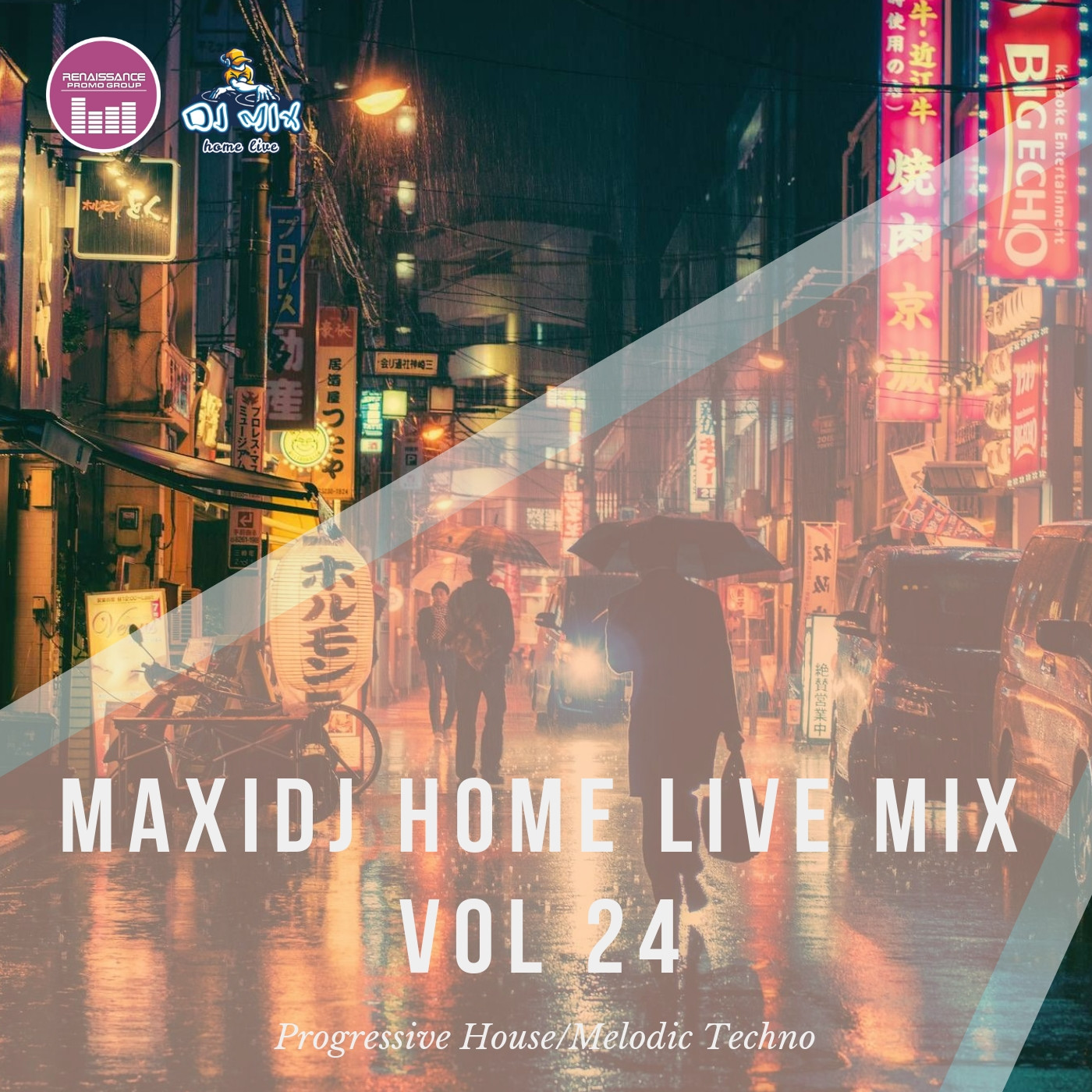 MaxiDj - Home live Mix Vol 24 (Melodic House & Progressive House) episode artwork