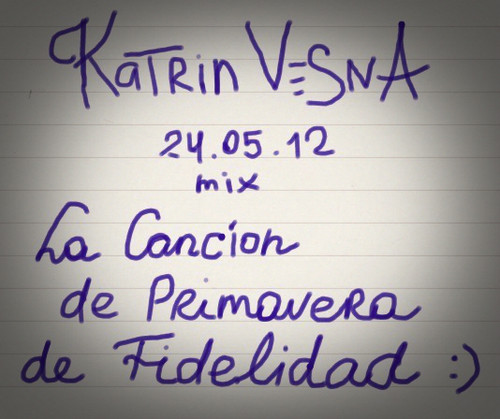 KatriN VESNA - La Canción de Primavera de Fidelidad KatriN VESNA - La Canción de Primavera de Fidelidad