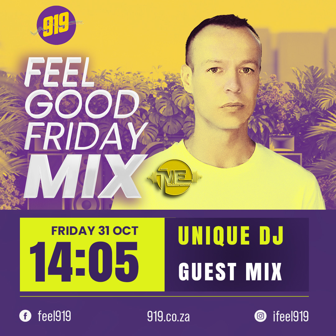 Unique DJ - Feel Good Friday Guest Mix 31 Oct 2025 | 919FM #10 Unique DJ - Feel Good Friday Guest Mix 31 Oct 2025 | 919FM #10