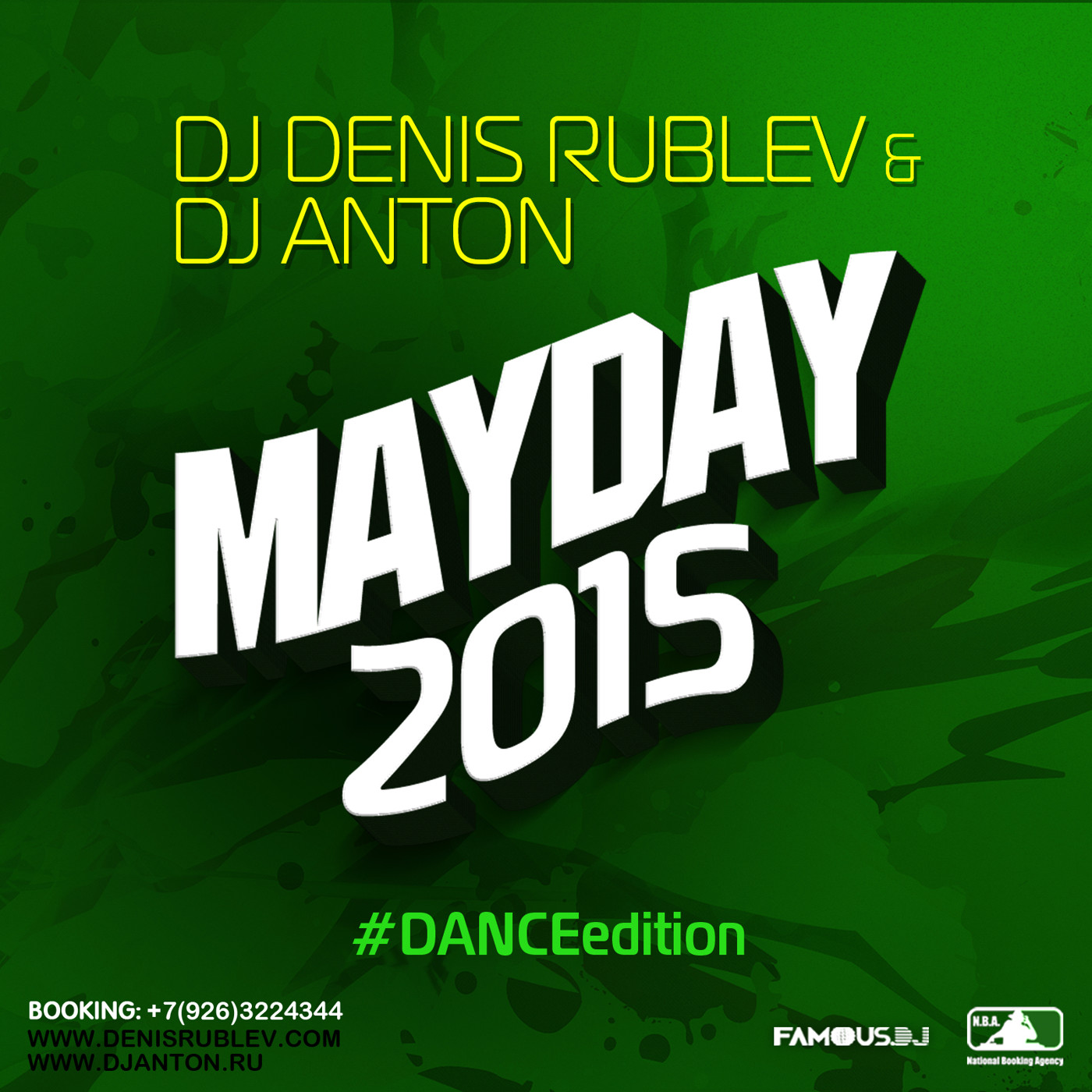 DJ DENIS RUBLEV & DJ ANTON - MAY DAY 2015 (DANCE EDITION) episode artwork