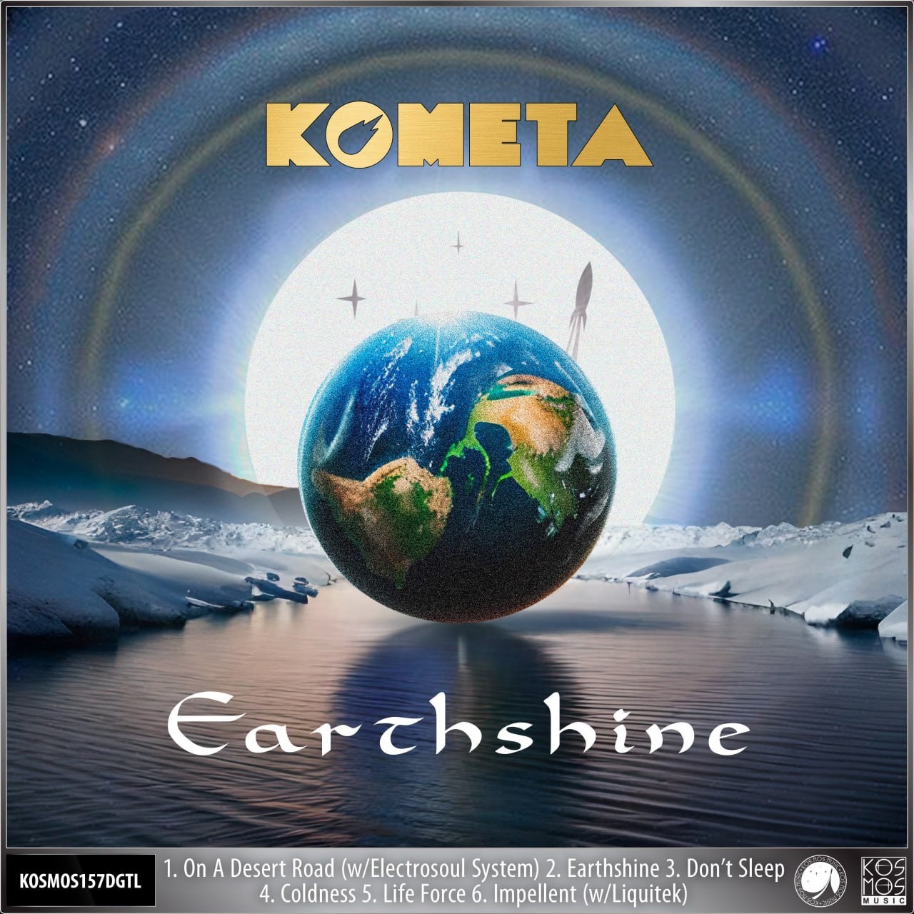 KOSMOS157DGTL Kometa "Earthshine EP" episode artwork
