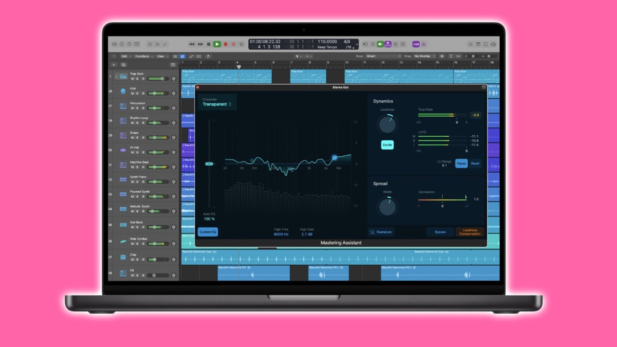 MIXED•NEWS — В Logic Pro тоже появилась функция автомастеринга