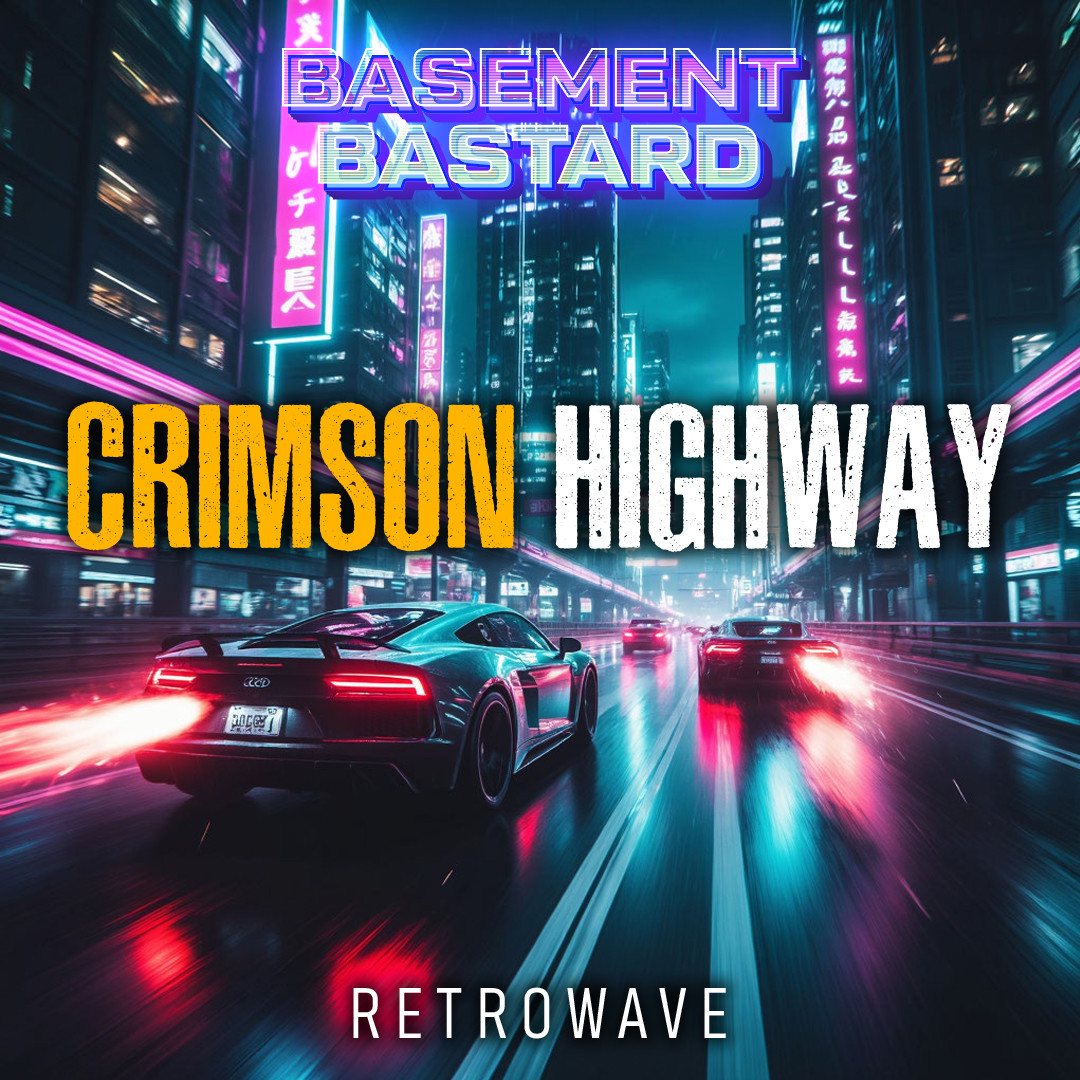 Basement Bastard - Crimson Highway (Retrowave)