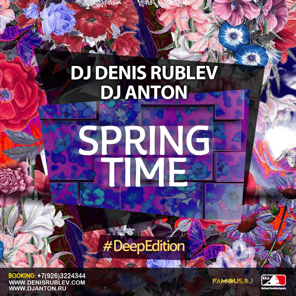 DJ DENIS RUBLEV & DJ ANTON - SPRING TIME 2016 (DEEP) episode artwork