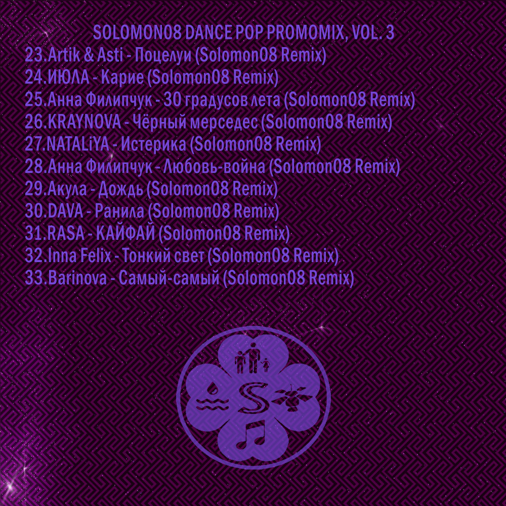 SOLOMON08 DANCE POP PROMOMIX, VOL. 3 episode artwork