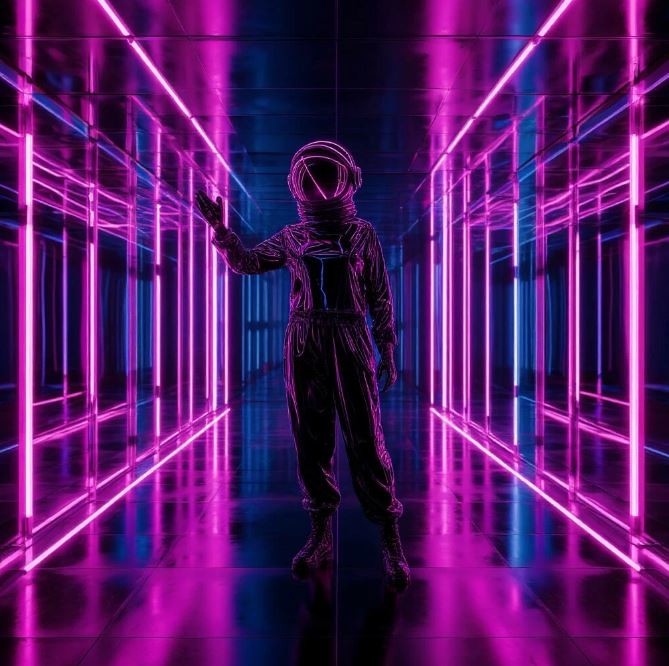 MATISO - Movement in neon space