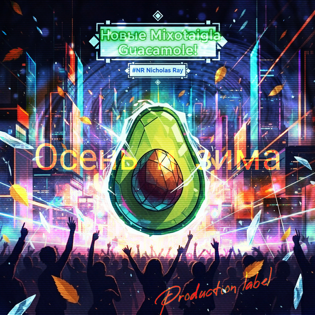 Новые & Guacamole! & Mixotaigla & #NR Nicholas Ray - Осень и зима (Production label)