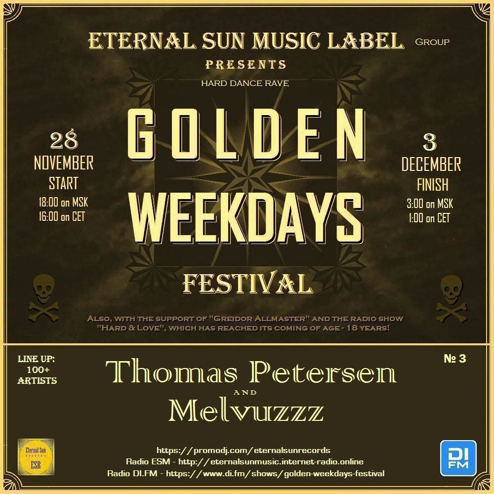 №3. Thomas Petersen & Melvuzzz - Eternal Sun Music Label pres. Golden Weekdays Festival 2025 [ESM]
